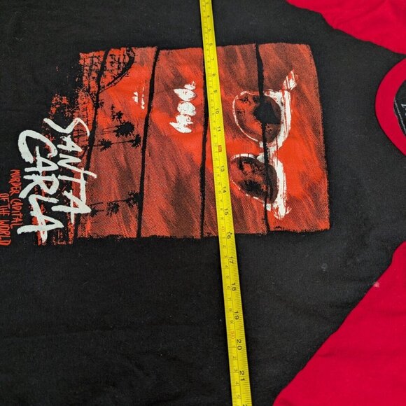 Lost Boys Santa Carla Cult Vampire Movie Men’s 2XL Raglan 3/4 Sleeve Shirt Read - Picture 9 of 16